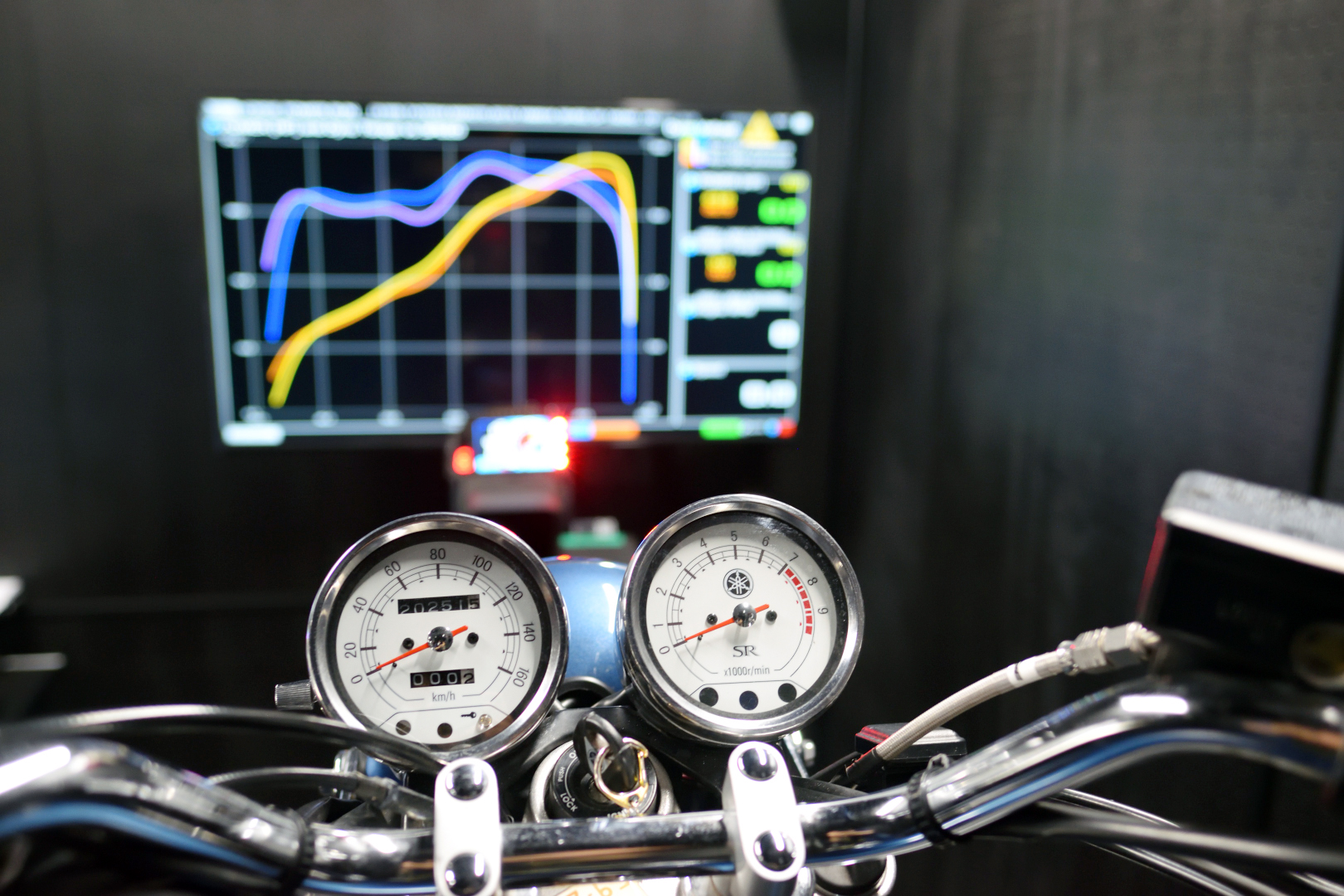 [No.8] YAMAHA SR400 2019-2020 燃料マップ調整（現車セッティング）