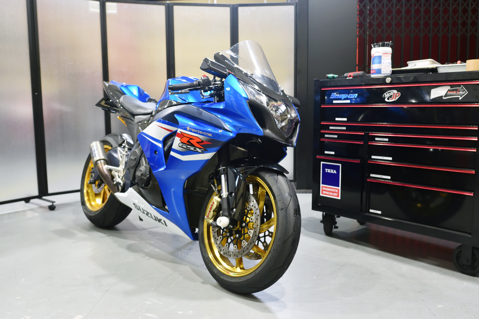 [No.14] SUZUKI GSX-R1000 2012-2016 Translogic製クイックシフター 取付