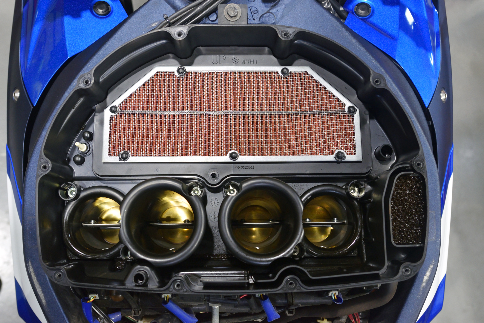 [No.14] SUZUKI GSX-R1000 2012-2016 Translogic製クイックシフター 取付