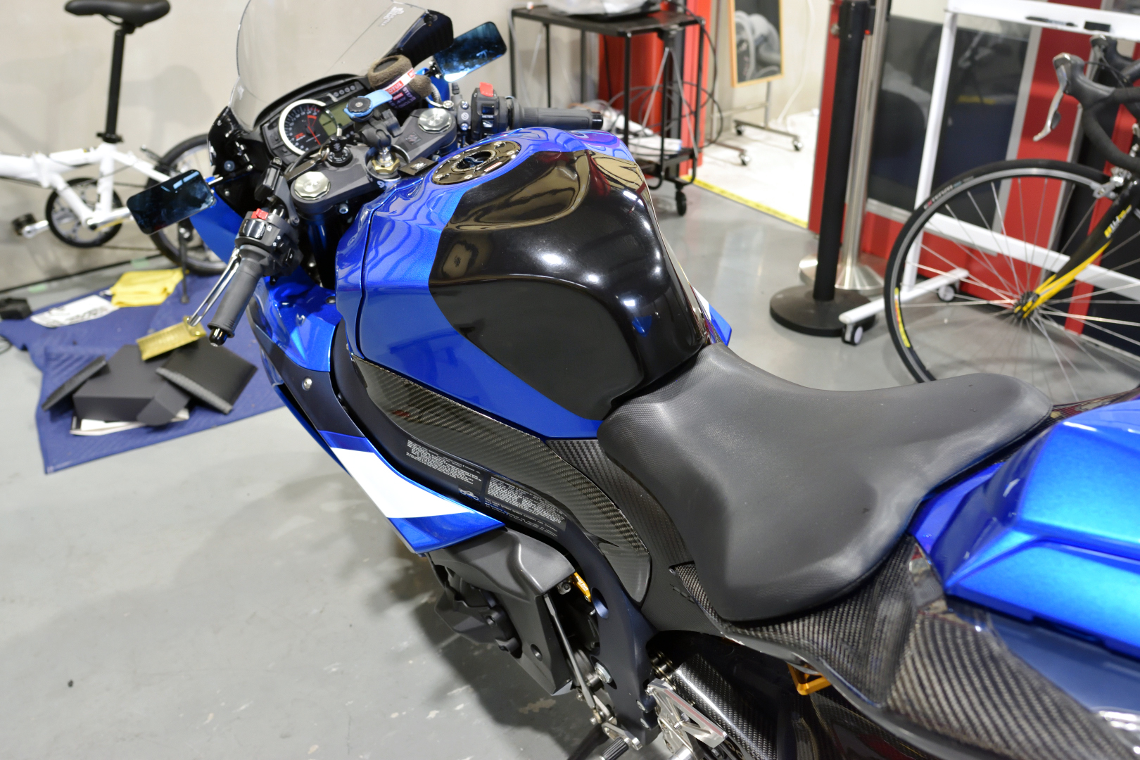 [No.14] SUZUKI GSX-R1000 2012-2016 Translogic製クイックシフター 取付